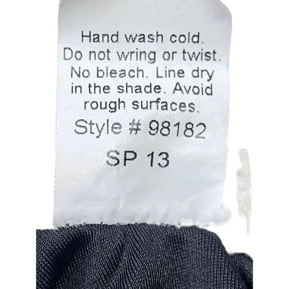 Madewell Polka Dot One Piece Open Back Swimsuit Retro Pin Up Resort - Size 2 - Picture 10 of 11